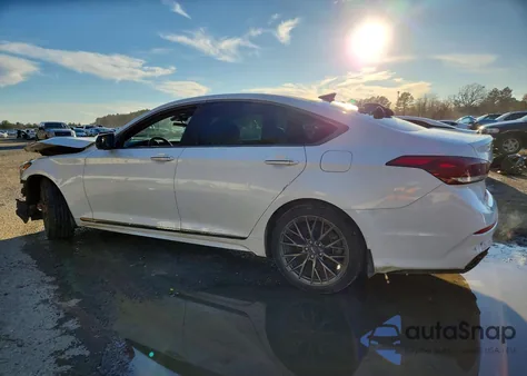2019 Genesis G80 Base z USA, uszkodzony, nr VIN KMHGN4JBXKU287295